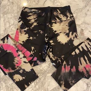Noli yoga tie dye leggings, small